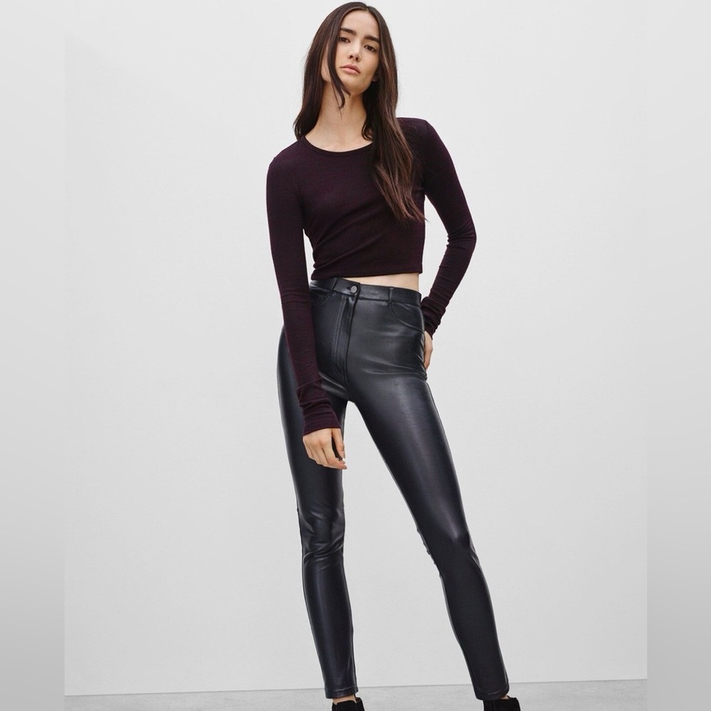 Wilfred Free Adrienne Vegan Leather Pants